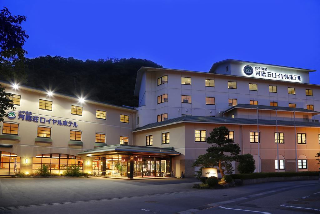 Royal Hotel Yamanaka Onsen Kajikaso Kaga  Dış mekan fotoğraf